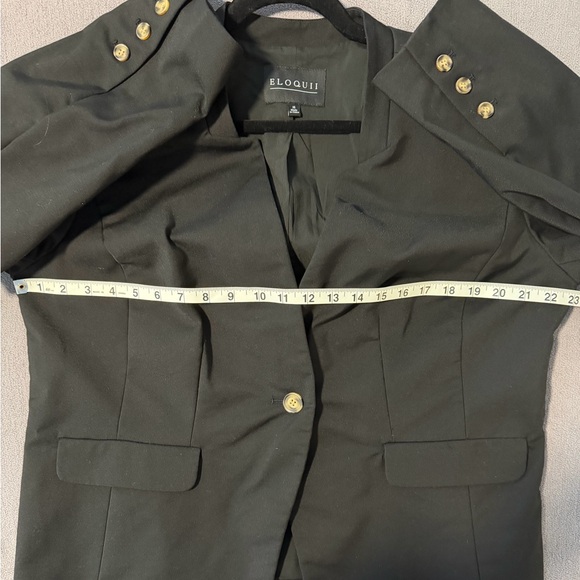 Eloquii Classic Black Blazer - Picture 5 of 8